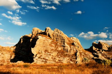 Madagaskar rock gökyüzünün önünde