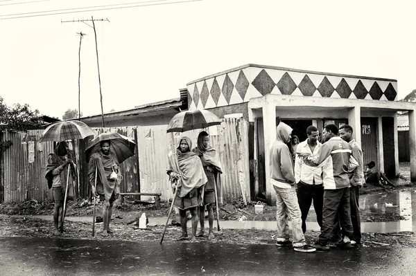 Etíope na rua — Fotografia de Stock