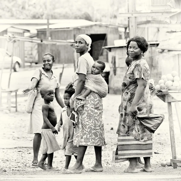Grupp av Ghanas — Stockfoto