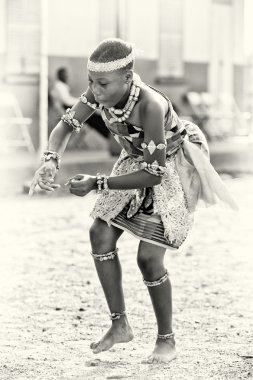 Ghanaian dance clipart