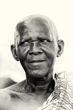 Gana'lı bir adam portresi