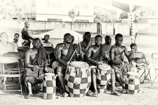 Ghanaian drummers — Stock Photo, Image