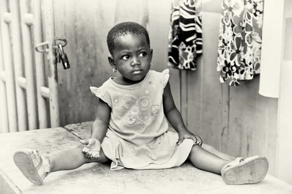 Cute Ghanaian baby girl — Stock Photo, Image