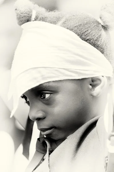 Een babymeisje uit ghana — Stockfoto