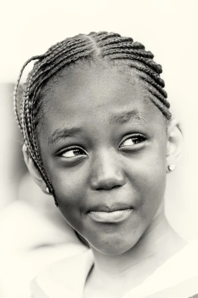 Söt flicka från ghana — Stockfoto