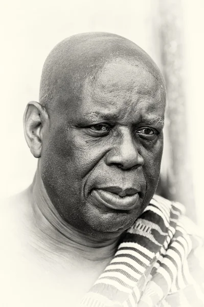 Porträt eines Mannes aus Ghana — Stockfoto