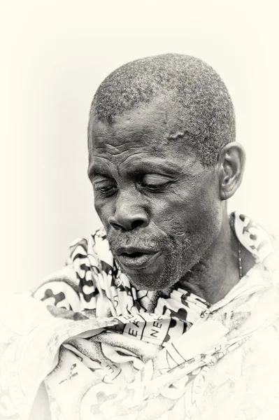 Obrázek myšlení člověka z Ghany — Stock fotografie