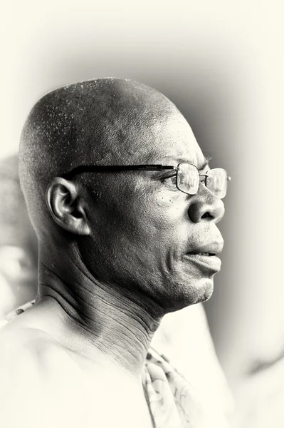 Ein alter Lehrer aus ghana — Stockfoto