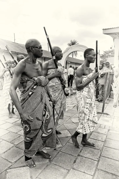 Una banda ghanesa — Foto de Stock
