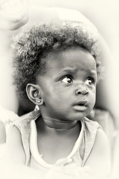 Little crying baby — Stock Photo, Image