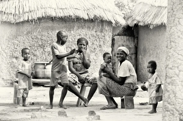 Gruppe von ghanaischen Spaß haben — Stockfoto