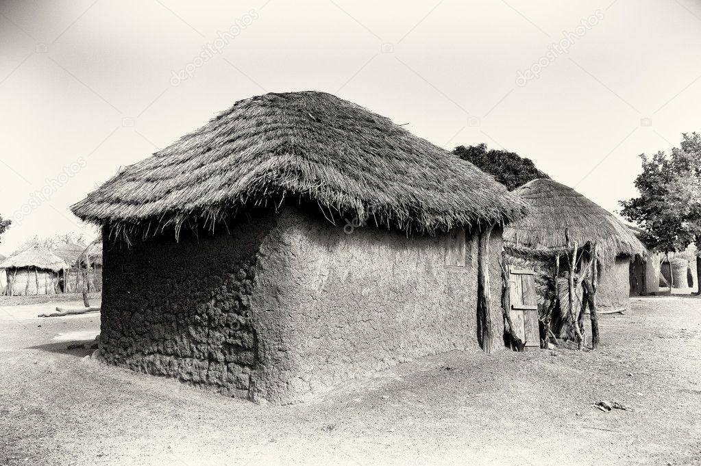 Small Ghanaian houses