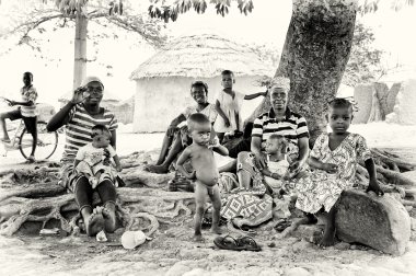 A Ghanaian tribe clipart