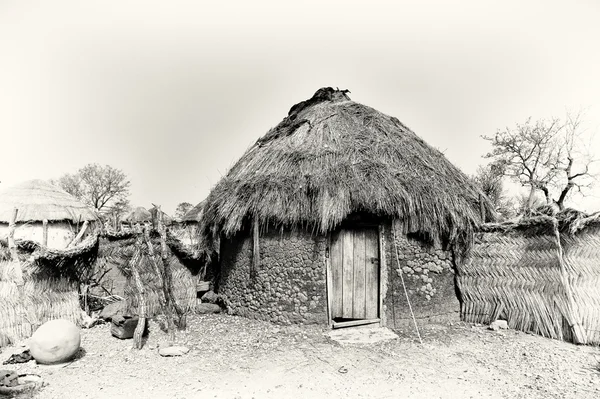 Een huis in ghana — Stockfoto