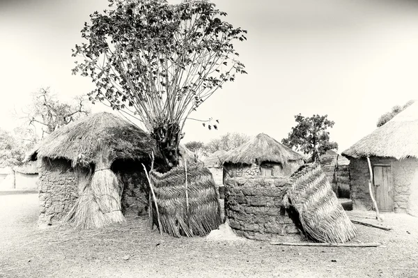 Huizen in ghana — Stockfoto
