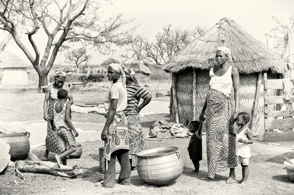 Vertreter eines ghanaischen Stammes — Stockfoto