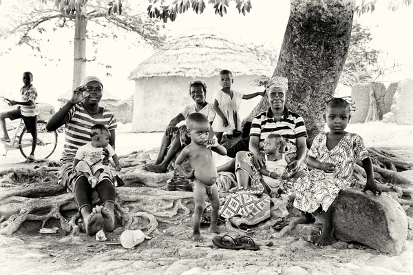 Una tribù ghanese — Foto Stock