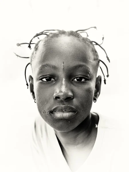 Une femme ghanéenne pose — Photo