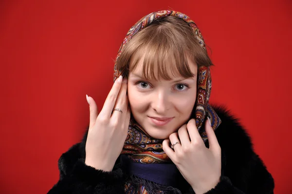 Chica rusa — Foto de Stock