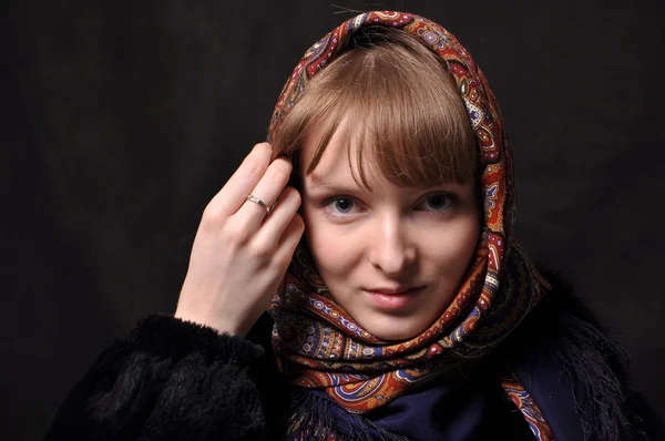 Ruská dívka — Stock fotografie