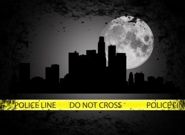 Police line clipart