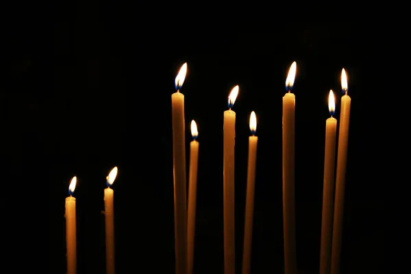 Свічки свічки Ліцензійні Стокові Фото