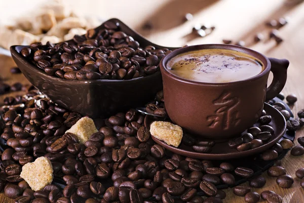 Czapka kawy — Zdjęcie stockowe