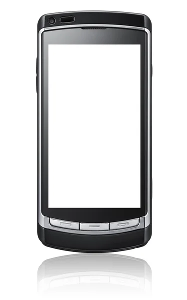 Teléfono con pantalla táctil Imagen de stock
