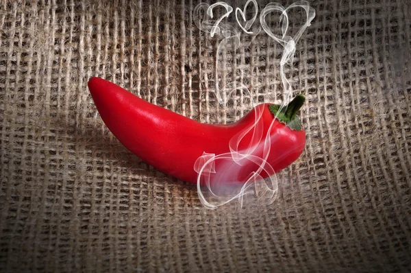 Sigara sıcak biber biber.