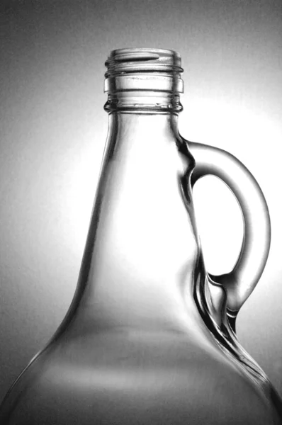 Bottiglia di vetro. — Foto Stock