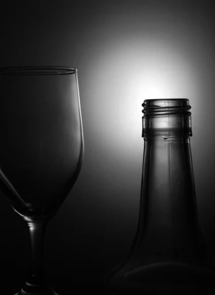 Weinflasche. — Stockfoto