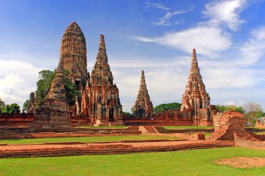 chaiwattanaram Tapınağı ayutthaya tarihi park, Tayland