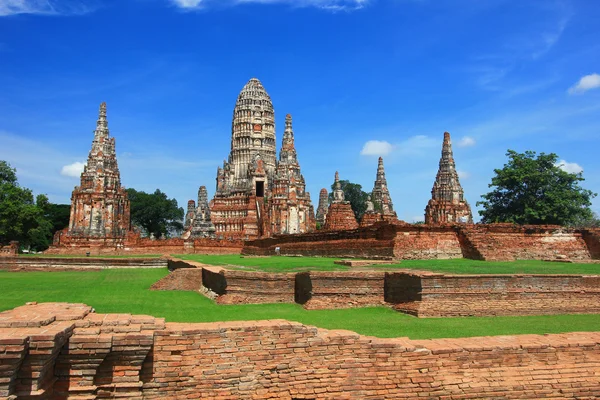 stock image Chaiwattanaram temple in Ayutthaya Historical Park, Thailand