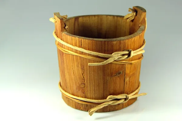 Sauna bucket — Stock Photo, Image