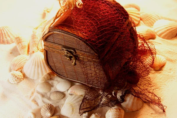 El tesoro bajo el mar — Foto de Stock