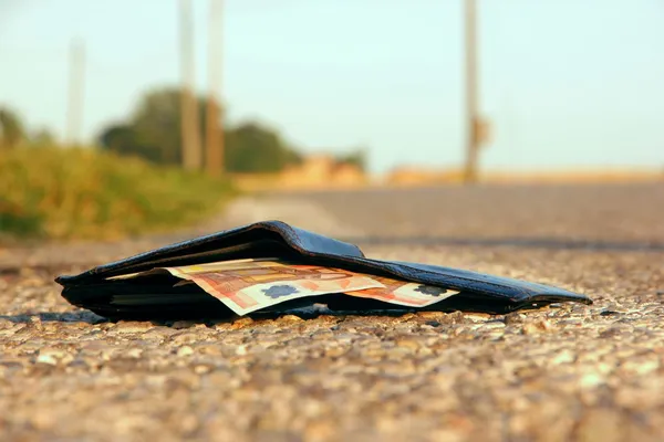 Lost wallet — Stock Photo, Image
