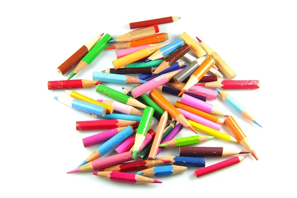 Krátké tužky — Stock fotografie