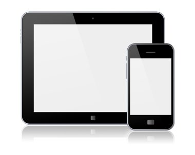 tablet pc ve smartphone