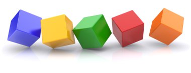 Cubes clipart