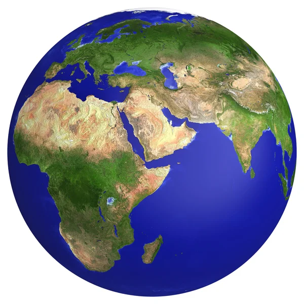 Earth planet globe map — Stock Photo, Image