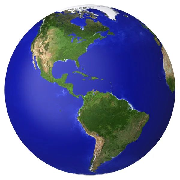 Jorden planet världen karta. — Stockfoto