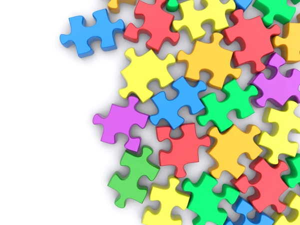 Jigsaw puzzle — Stock Photo, Image