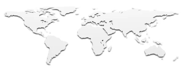 Mapa země — Stock fotografie