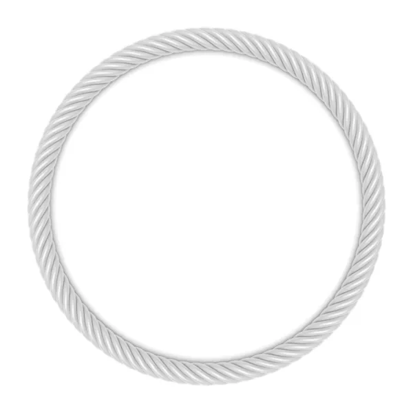 Marco de cuerda redonda —  Fotos de Stock