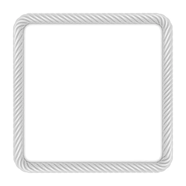 Ramka kwadrat lina — Zdjęcie stockowe