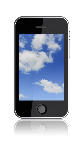 Mobiele telefoon. PDA — Stockfoto