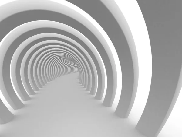 Tunnel futuriste — Photo
