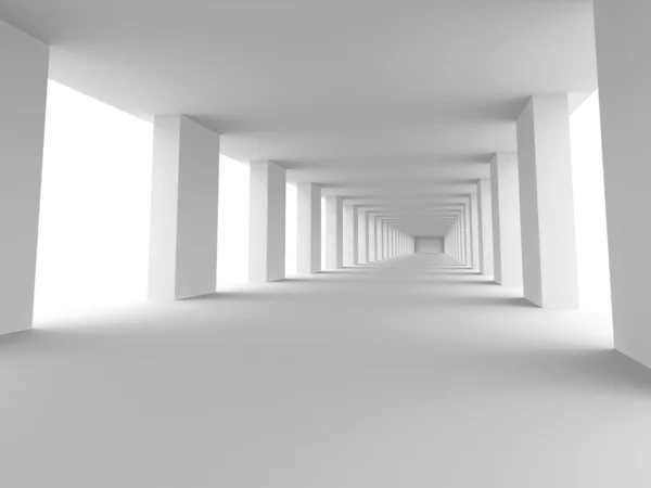 长的走廊 — 图库照片
