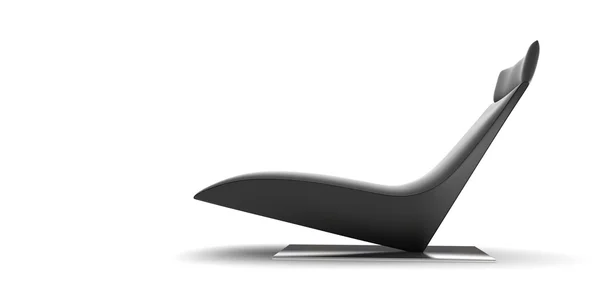 Schwarzer Stuhl — Stockfoto