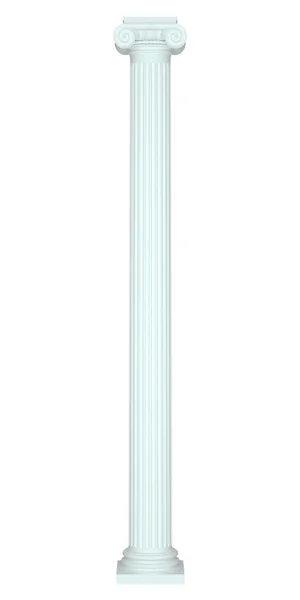 Isolated Corinthian column — Stock Photo, Image